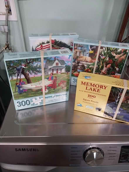 Photo of free 300 piece zigsaw puzzles (Snell and Santa Teresa) #1