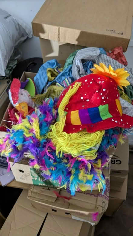 Photo of free small box of fancy dress type stuff (WR2 Hallow) #1