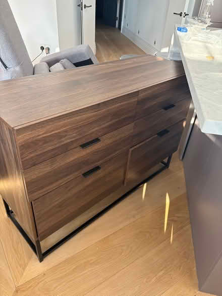 Photo of free Wooden 6 drawer dresser (SW3) #1
