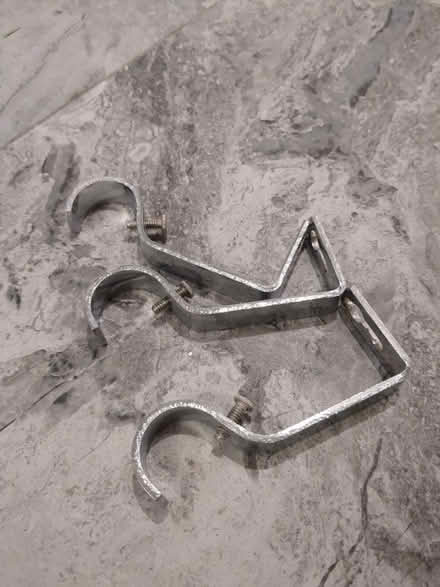 Photo of free 3 curtain pole brackets (BA1) #1