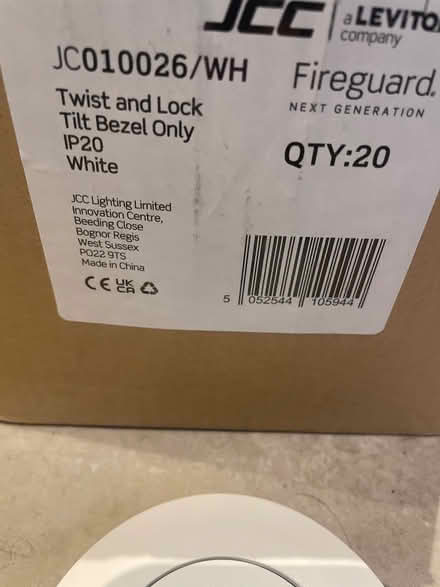 Photo of free 11 White bezels for recessed lights (AL1) #3