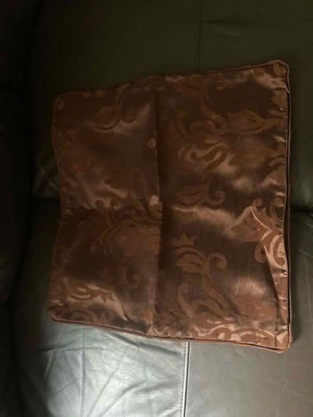 Photo of free Brown cushion cover (Ryecroft WS2) #1