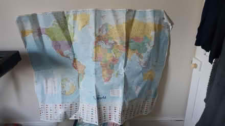 Photo of free Large World map (Beeston NG9) #2