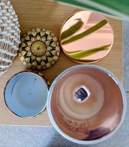 Photo of free 2 empty candle jars (Barons Court W14) #2