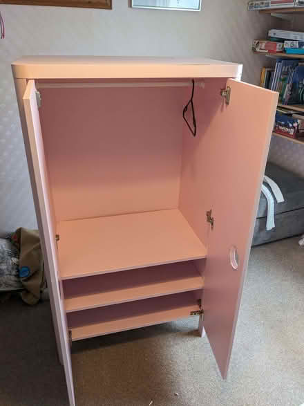 Photo of free Child's Pink Wardrobe (Malvern Link WR14) #2