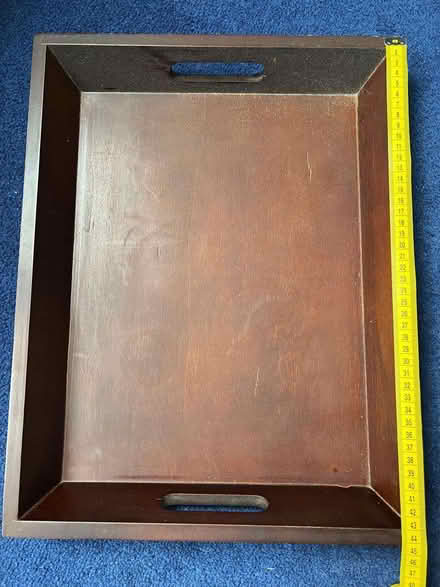 Photo of free Wooden tray, approximately 45 cm x 34 cm (Jericho OX1) #3
