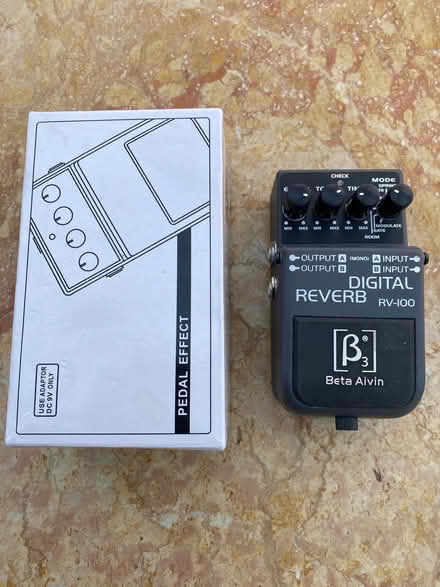 Photo of free Reverb pedal for guitar (Alfrick WR6) #1