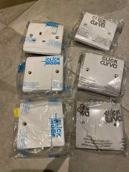 Photo of free Electrical socket front plates (AL1) #1