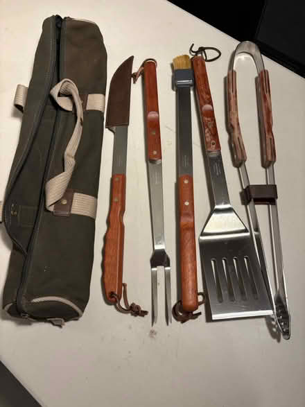 Photo of free Large grilling tools (Oradell, NJ) #1