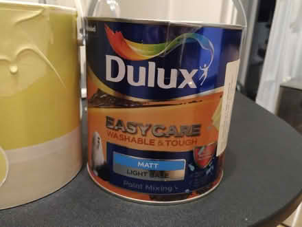 Photo of free 3 x part used paint tins (Primrose, Lancaster LA1) #1