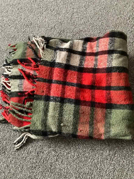 Photo of free Old Woollen Blanket (CT1) #1