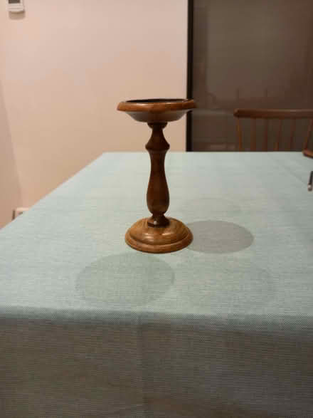 Photo of free wooden candle stick in good condition (Bernards Heath AL3) #1