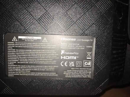 Photo of free TV spares/repair 55 in hisense led (L6) #1