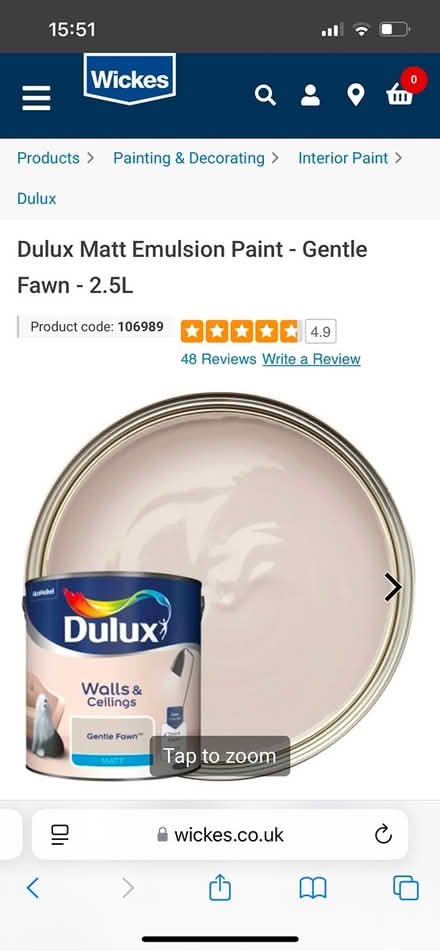 Photo of free Dulux paint (Dulwich) #1