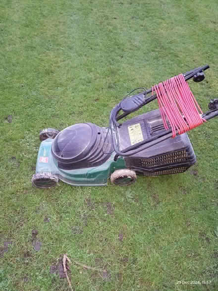 Photo of free Lawnmower (electric) - Qualcast Quadtrak 30 (New Malden KT3) #1