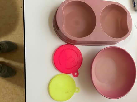 Photo of free Pet food bowls & can covers (Hintonburg) #1