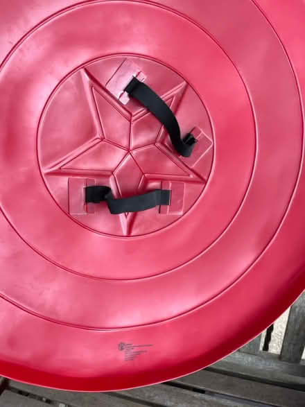 Photo of free Captain America shield & treat bag (Chinquapin Park) #2