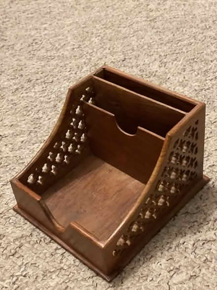 Photo of free Wooden desk tidy (Chilworth GU4) #1