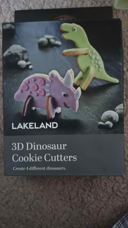 Photo of free 3D dinosaur cookie cutters (Beeston NG9) #1