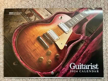 Photo of free Guitarist Magazine 2024 Calendar (Wallingford) #1