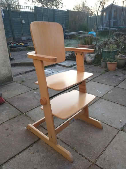 Photo of free Wooden high chair (Bristol Speedwell) #2