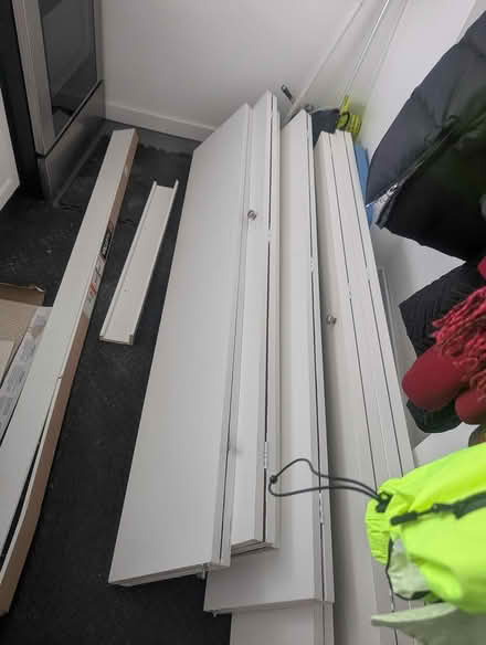 Photo of free white bifold closet doors (Burnaby) #1