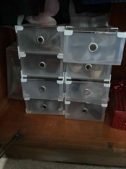 Photo of free Connected shoe boxes (Tilbury RM18) #1