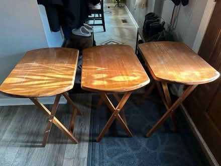 Photo of free TV tables (Somerset) #1