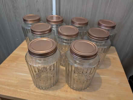 Photo of free 9 jars (GU12) #1