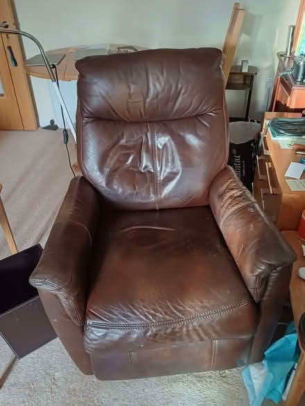 Photo of free Leather chair (Penrith CA11) #1