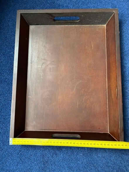 Photo of free Wooden tray, approximately 45 cm x 34 cm (Jericho OX1) #2