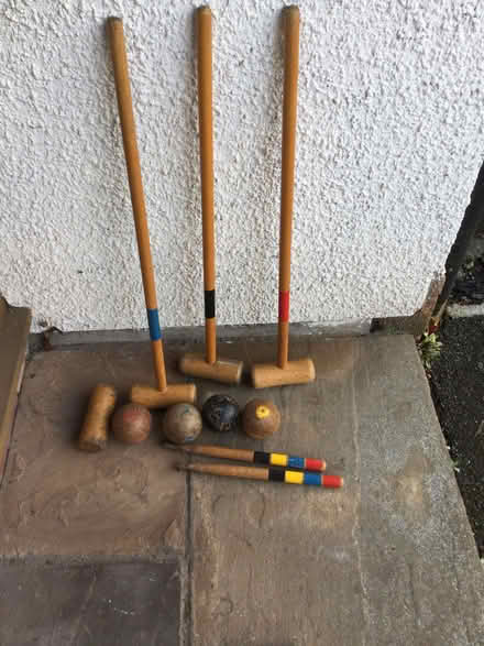Photo of free Croquet mallets and balls (Westbury on Trym BS9) #1