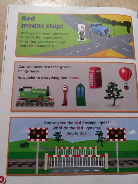 Photo of free Thomas tank engine road safety book (Ecclesall, S11) #4