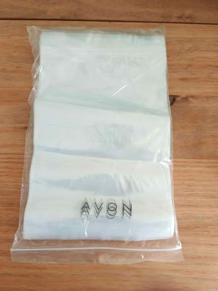 Photo of free Avon brochure polythene zip lock bag (Strood ME2) #1
