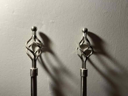 Photo of free 2x Curtain Poles with rings (Highbury N5) #2