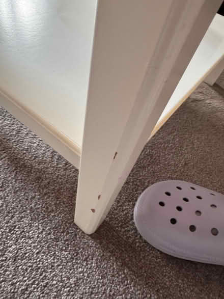 Photo of free Wooden coffee table with glass (Staines) #2