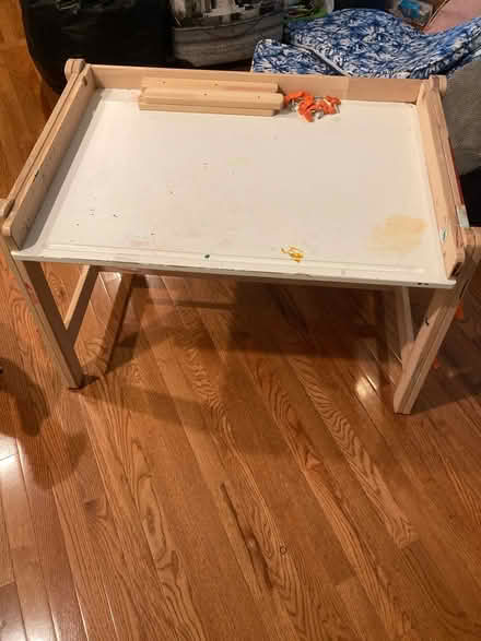 Photo of free IKEA Kids table with bench seat (Troy Rochester rd and Maple) #2