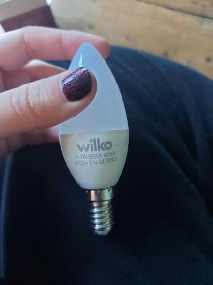 Photo of free Cool white candle bulbs x6 (Crystal Palace, SE19) #2