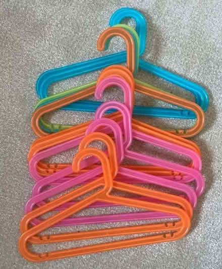 Photo of free Plastic Children's Clothes Hangers, IKEA (Great Holm MK8) #1