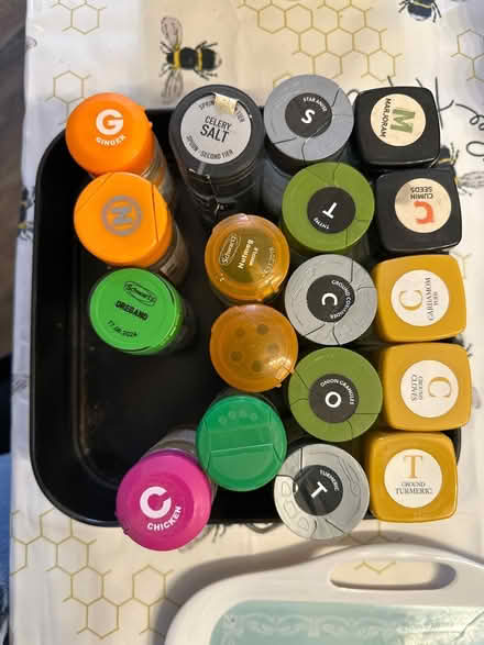 Photo of free Empty glass herb and spice jars (Mount Nod, Coventry) #1