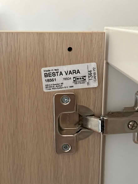 Photo of free ikea besta vara wardrobe (turnpike lane N15) #3