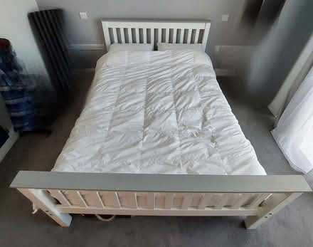 Photo of free Double bed frame (Stanstead St Margarets SG12) #1