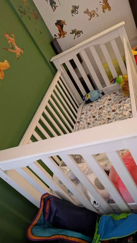 Photo of free Crib & mattress (Upper Marlboro, MD (Marlton)) #1