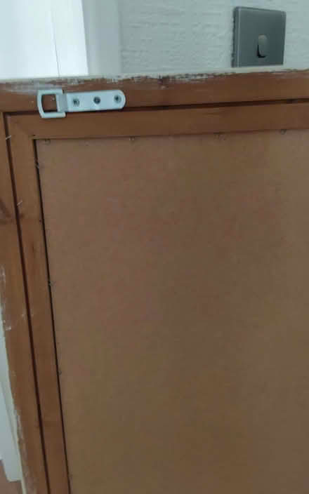Photo of free Large painted wooden mirror (Bare LA4) #2