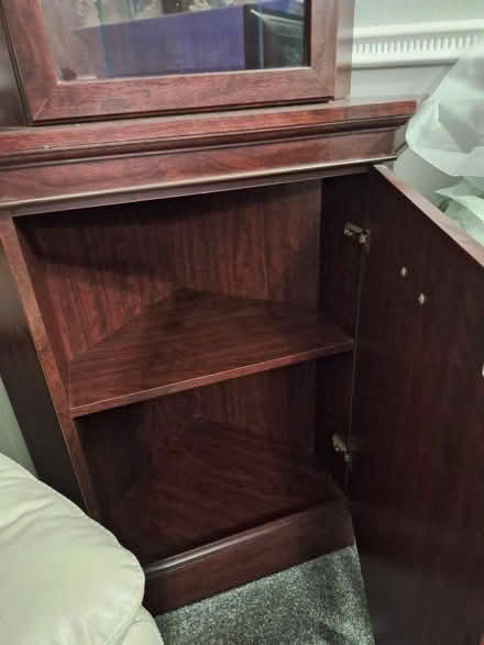 Photo of free Mahogany Corner Unit (Woodseats S8) #3