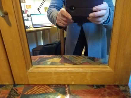 Photo of free Wooden bathroom cabinet (West Malvern WR14) #4