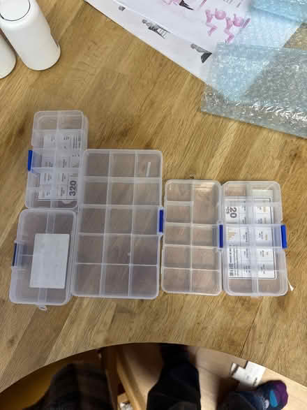 Photo of free 5x small component boxes (HP1) #1