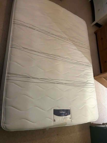 Photo of free King Size Silentnight Mattress (South Darley CP DE4) #1