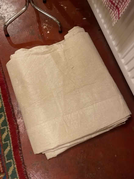 Photo of free Plastic backed dust sheet (Weston) #1