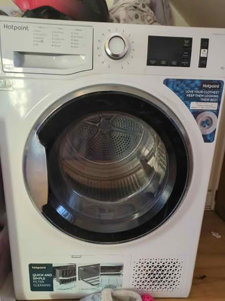 Photo of free Hot point 8 kg tumble drier faulty (Colinton EH13) #1